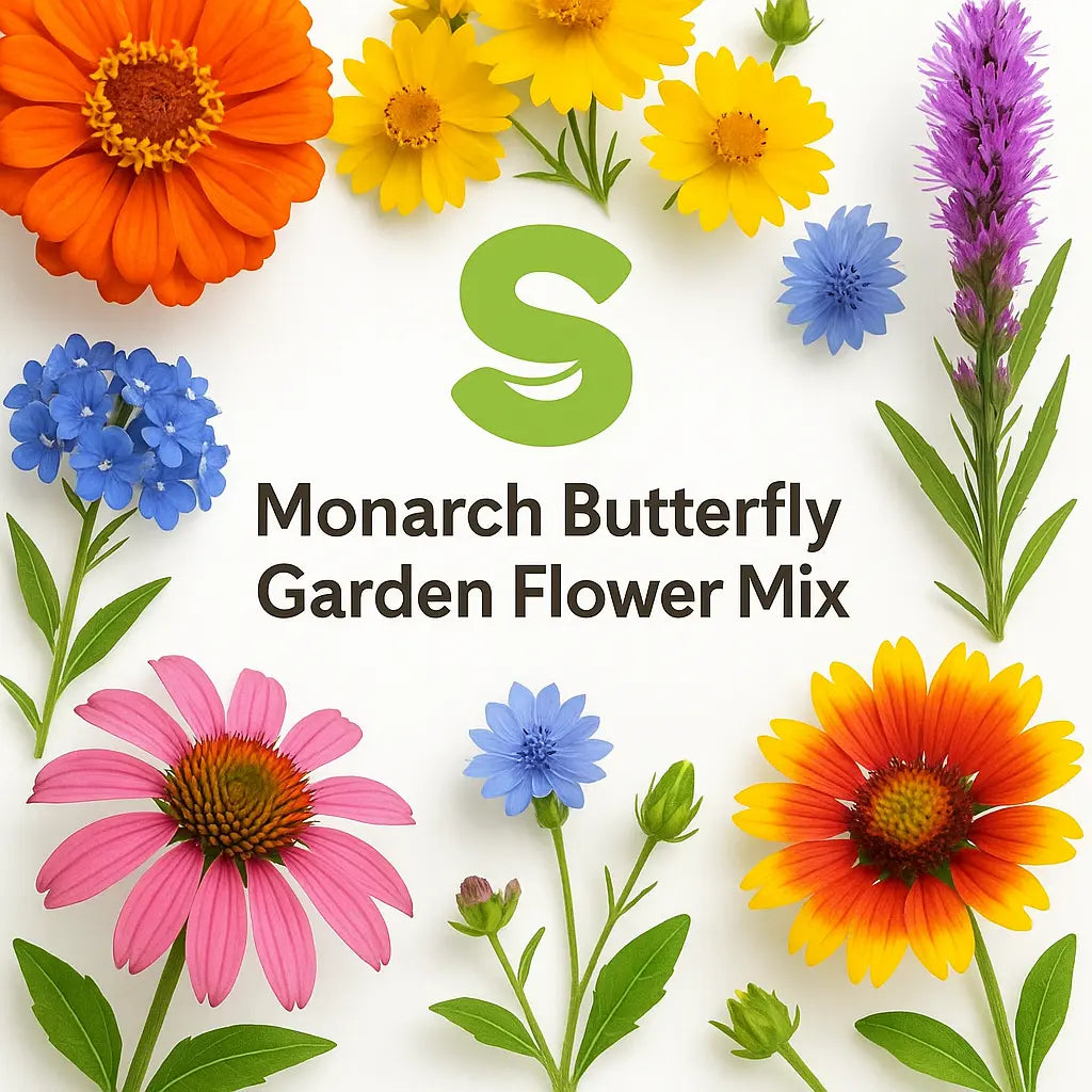 Pollinator Flower Mix — nectar-rich blooms for bees and butterflies